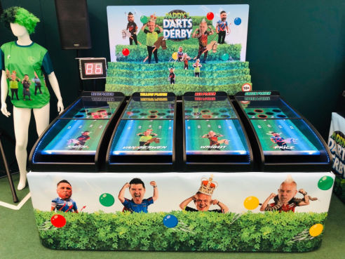 Roller ball kentucky derby game hire