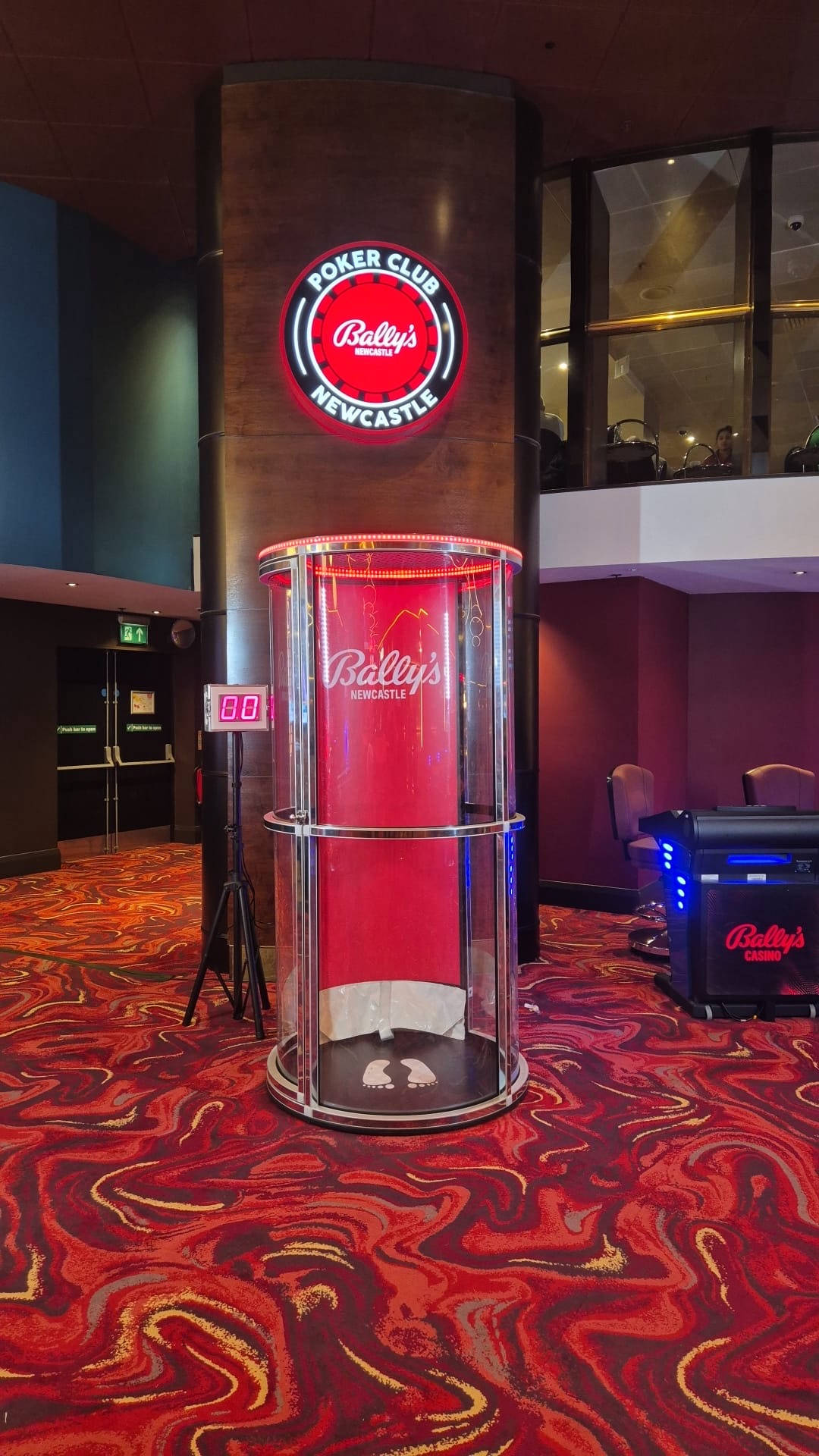 Bally's Cash Grabber for a Poker Game.
