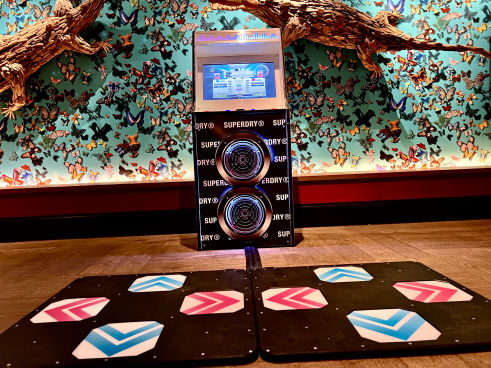 Branded Dance Machine Hire