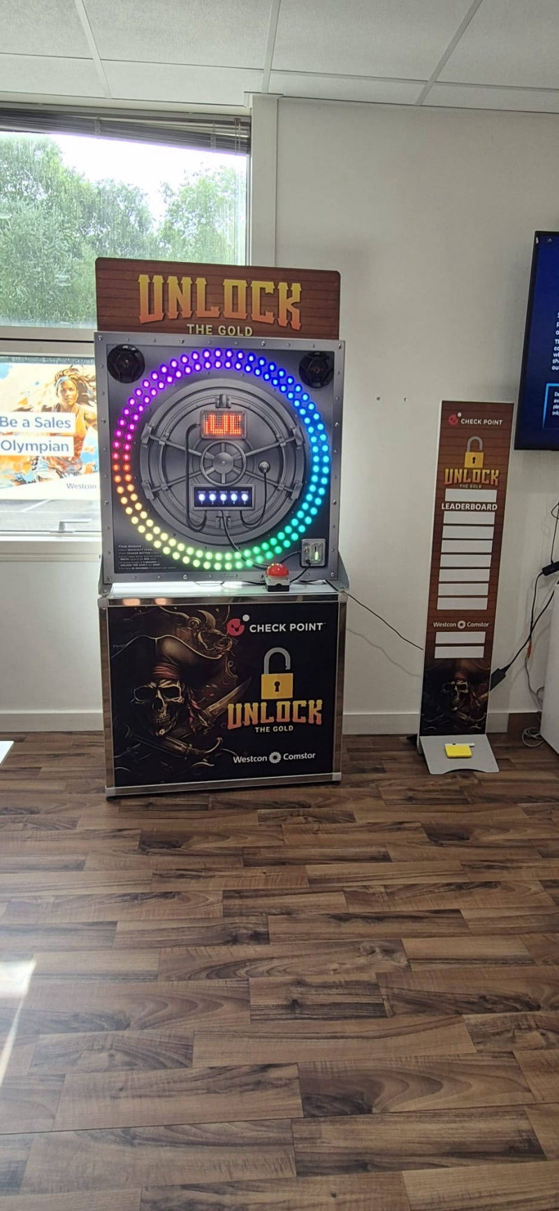 Check Point - Fully Branded Vault Game.