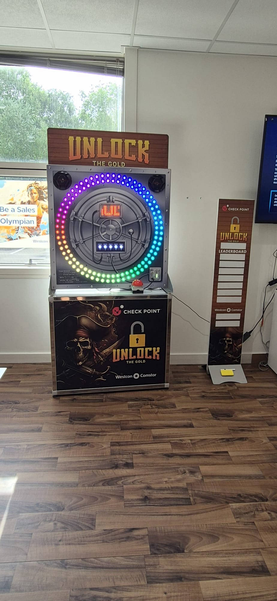 Check Point - Fully Branded Vault Game.