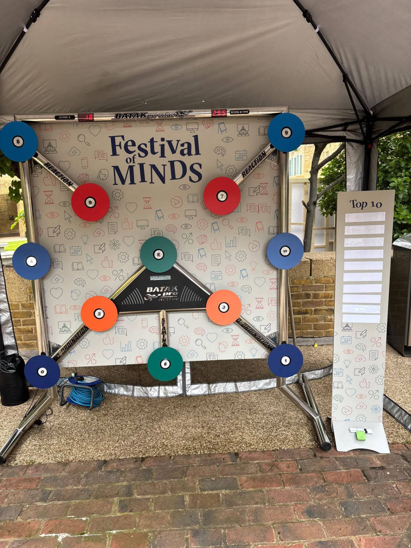 Festival of Minds Branding on the Batak Pro.