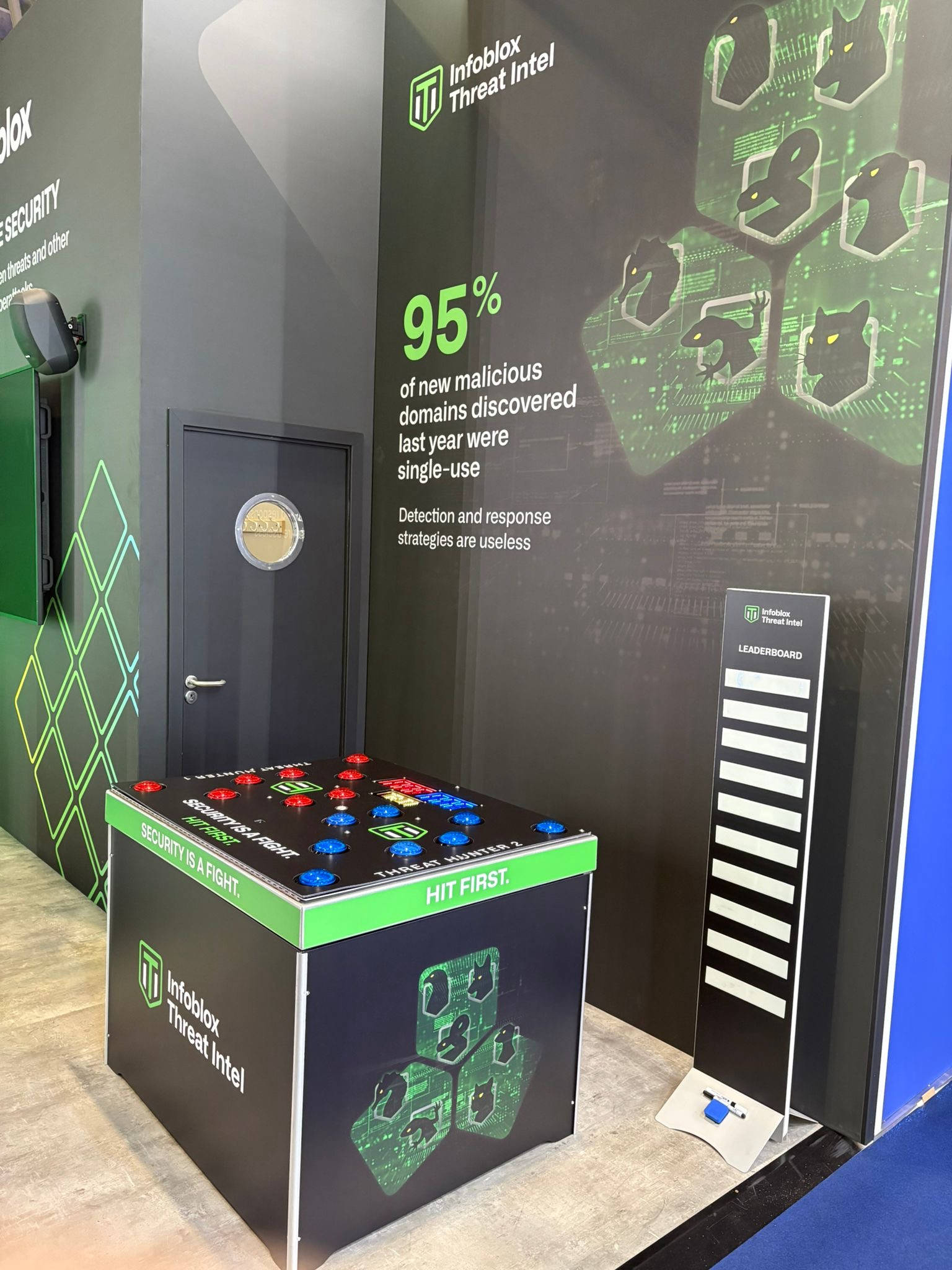 Infoblox - Strike a Light with branded leaderboard.