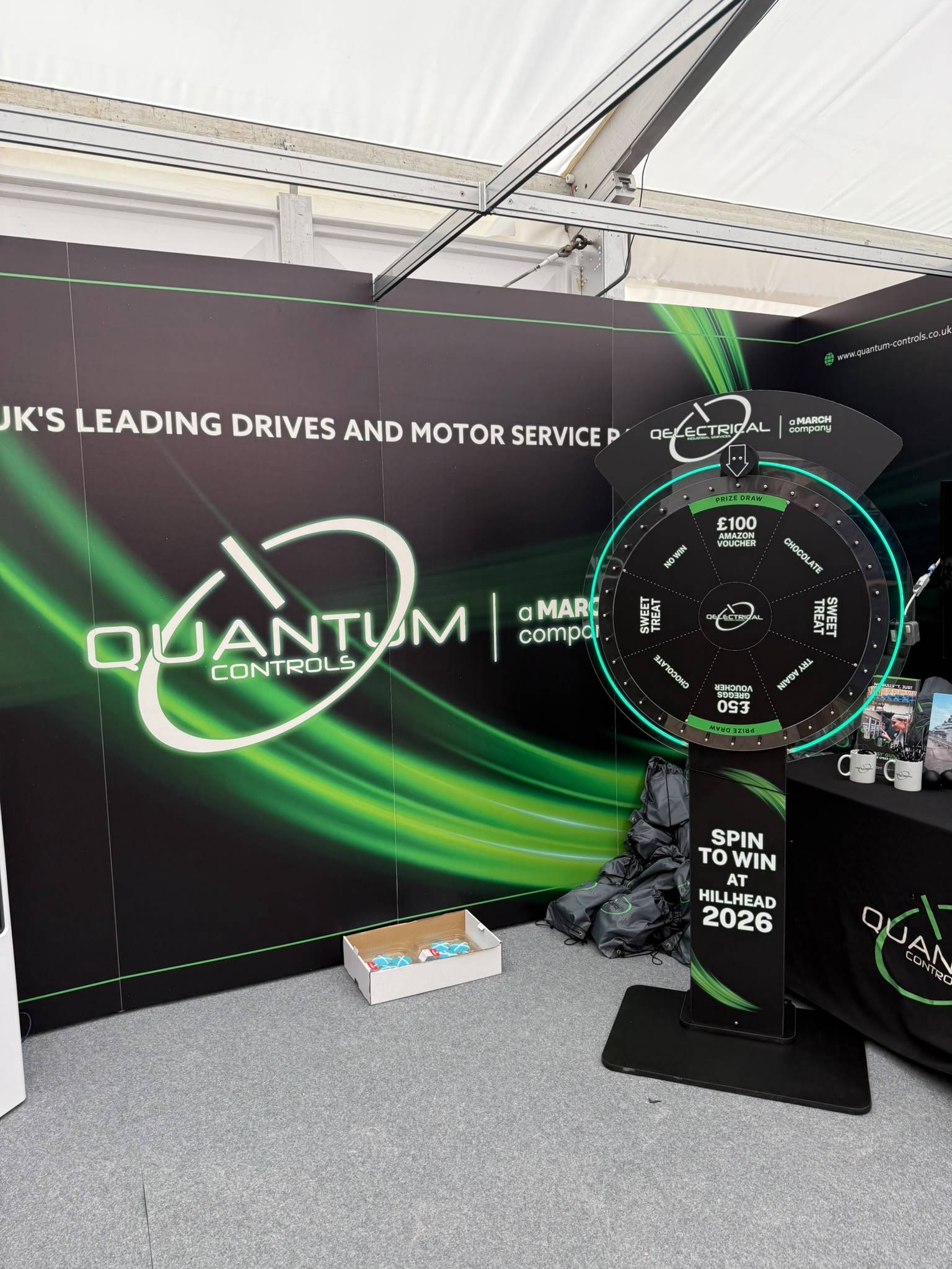 Branded Spin the Wheel for Quantum.