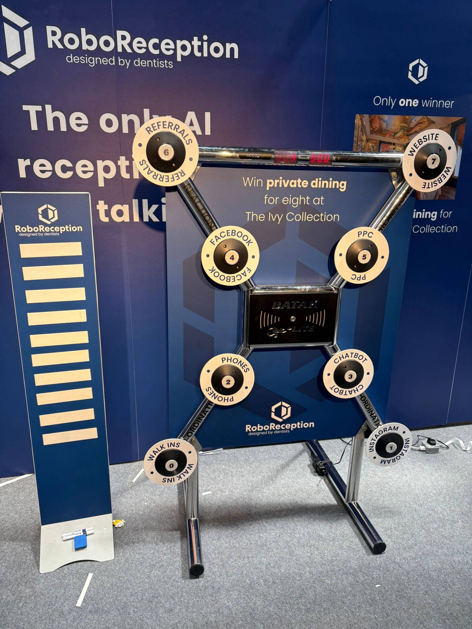Robo Reception Branding on the Batak Lite.