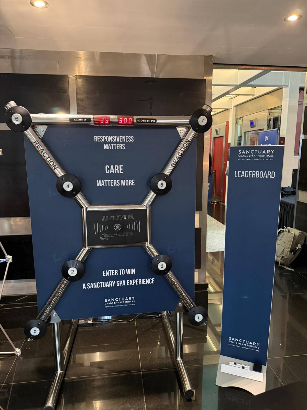 Customised Batak Lite with branded leaderboard. 