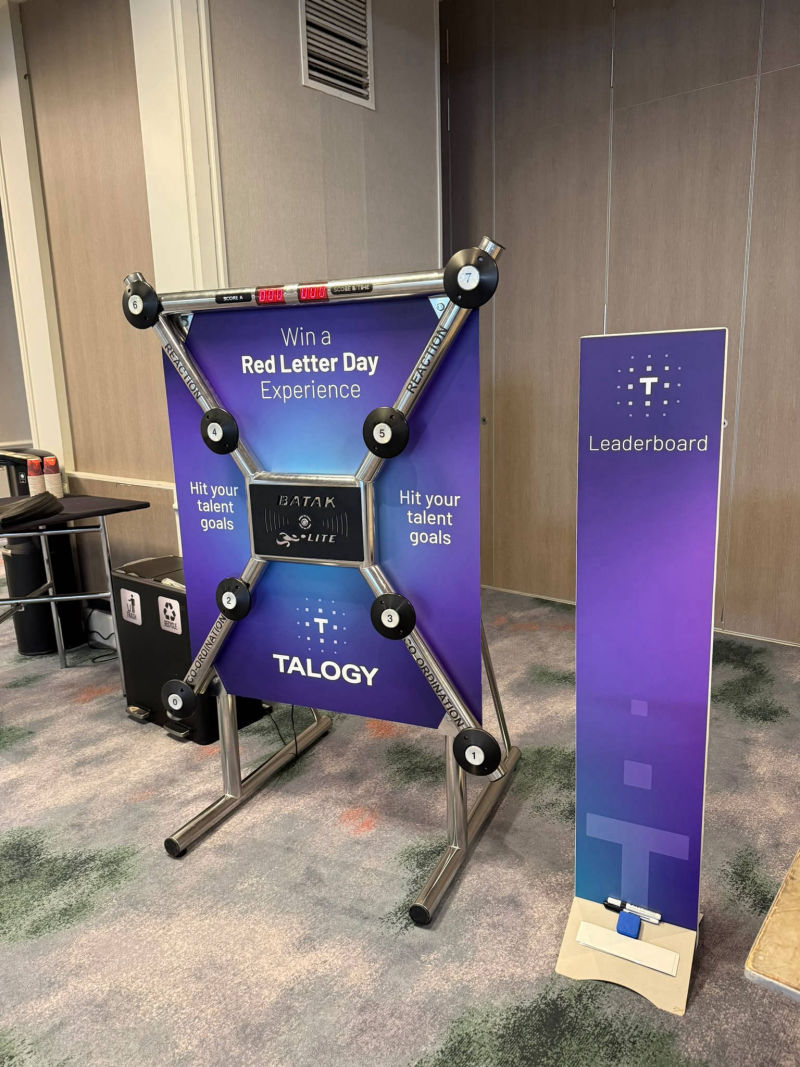 Talogy Branding on the Batak Lite.