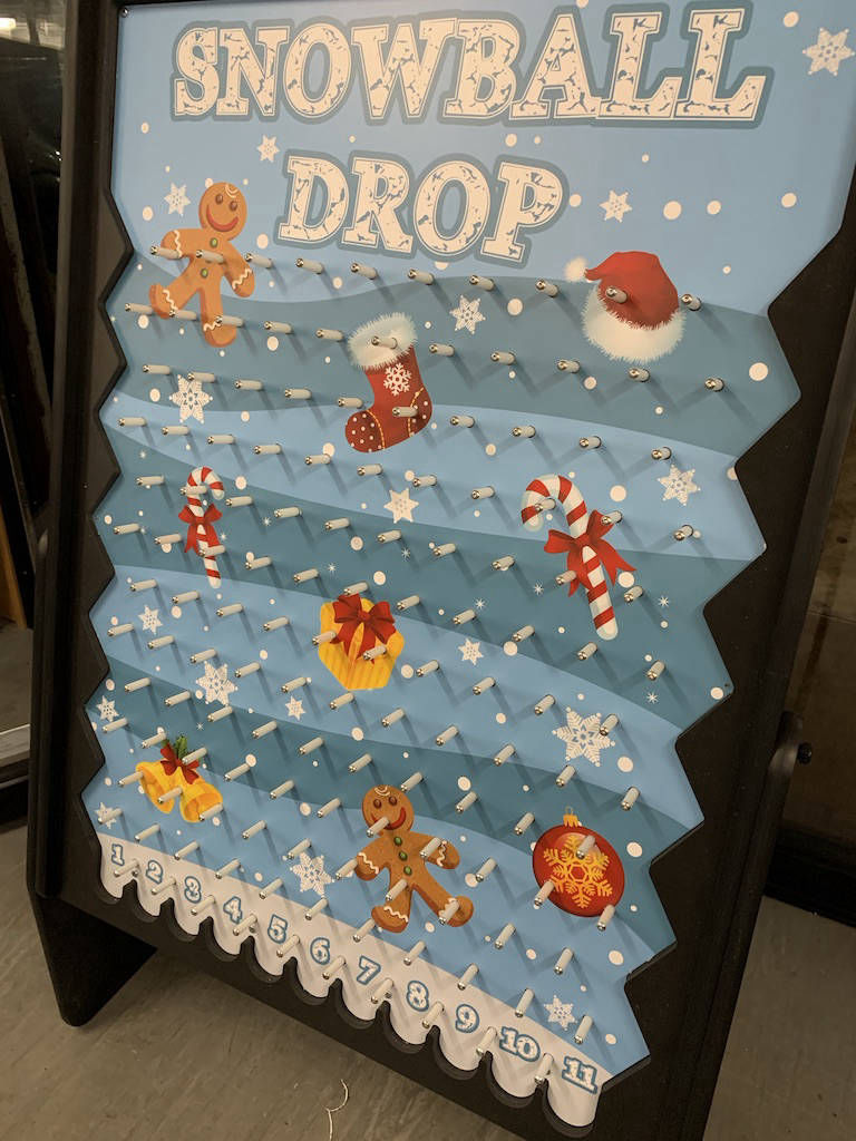 snowball plinko game hire