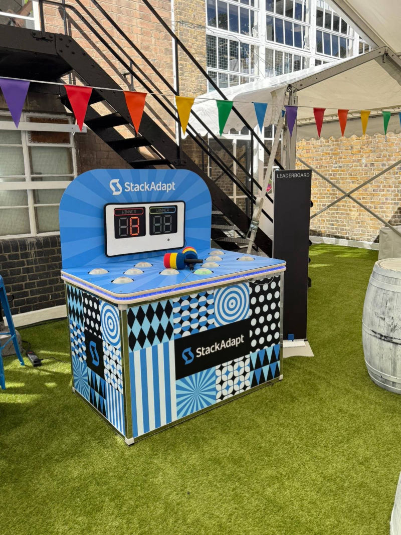 Digital Whack A Mole Hire | Branded Games for Corporate Events